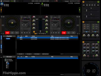 virtual dj home 7 local music not showing